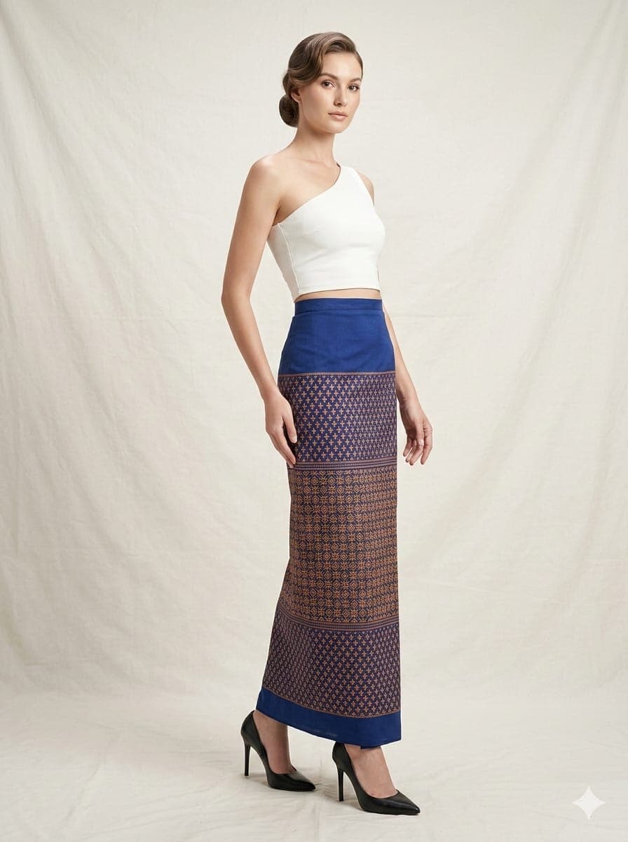 Blue Traditional Wrapper