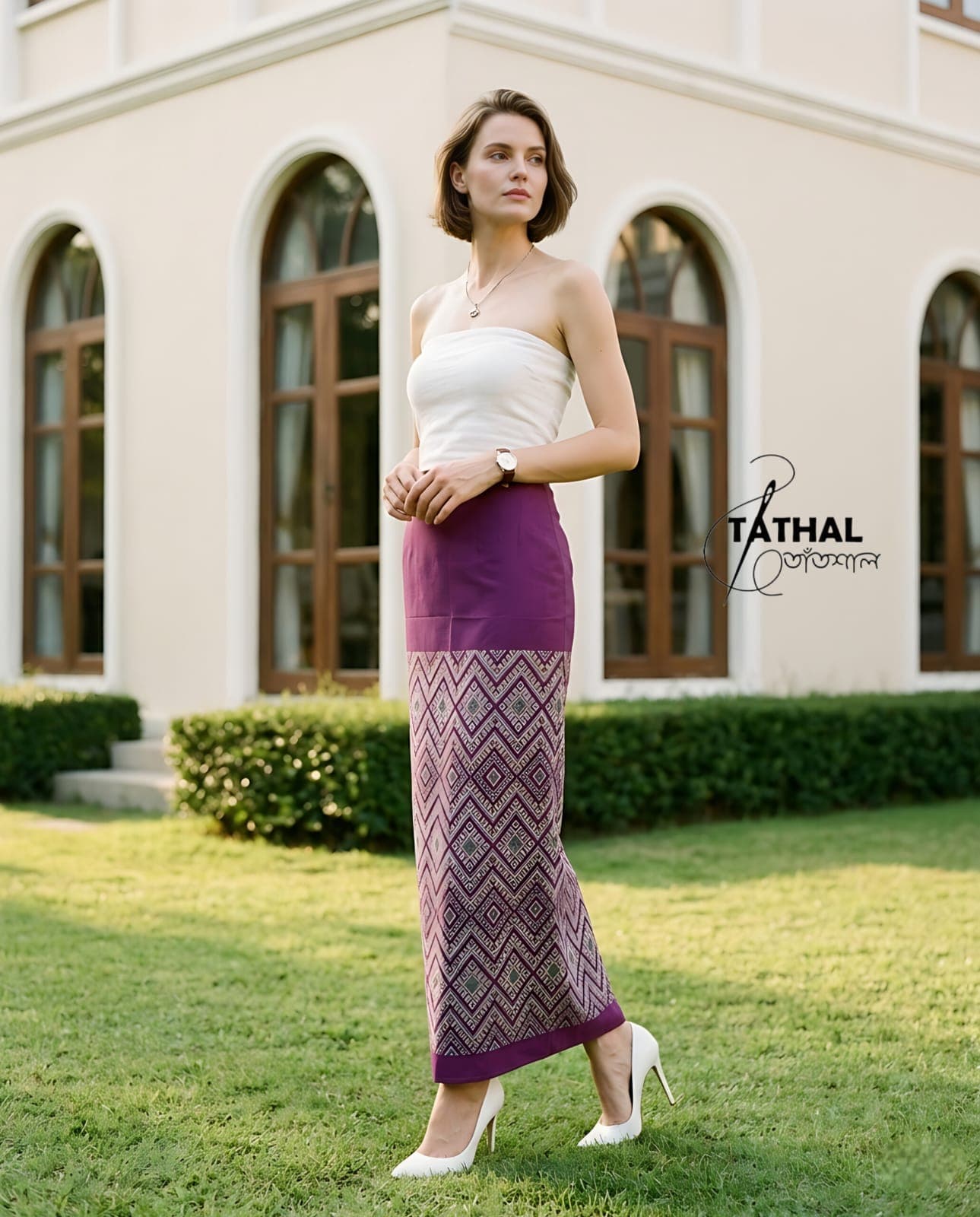 Purple Traditional WRAPPER