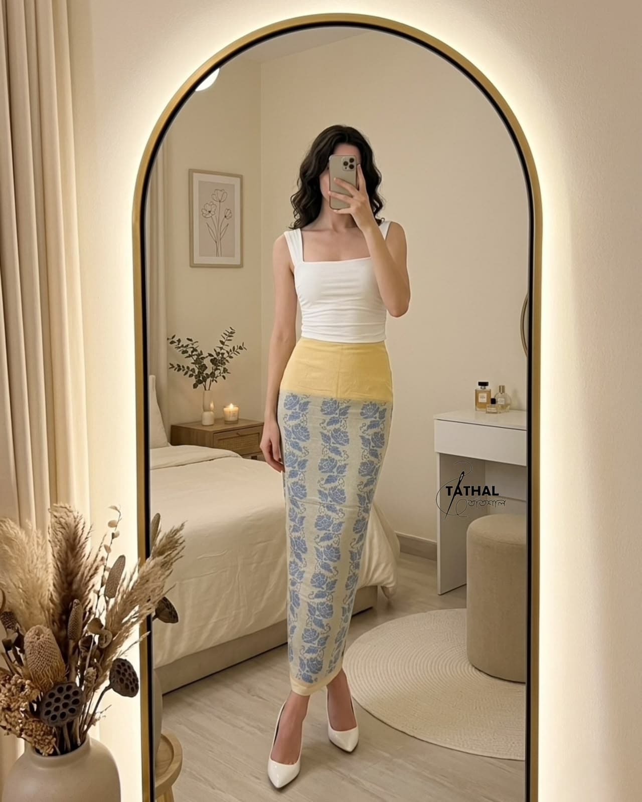 Tathal Tie & Wrap Skirt